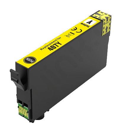 Compatible Epson 407 Yellow High Capacity Ink Cartridge